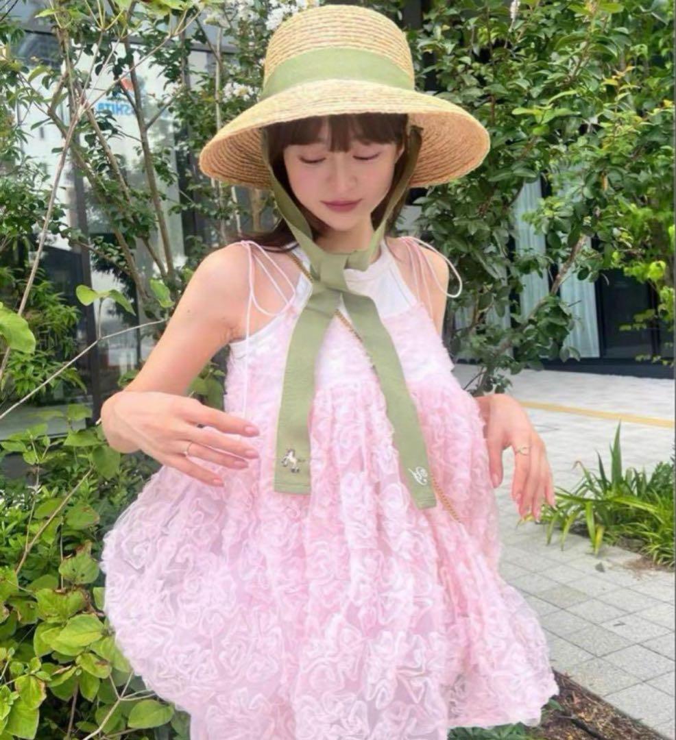 Bibiy. bibiy FLORENCE BUSTIER pink ビスチェ