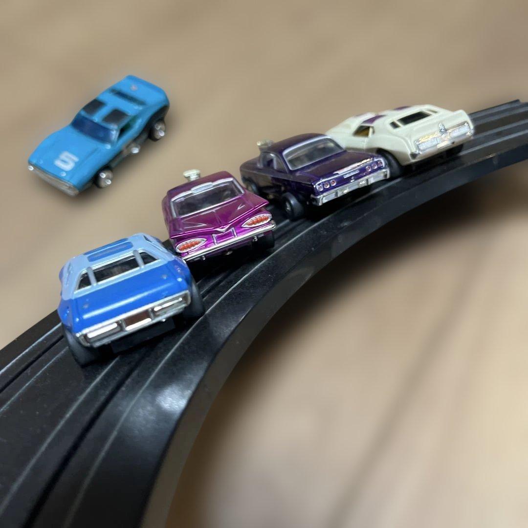 ★稀少 4台＋プルバックカー1台 HOスロットカー
