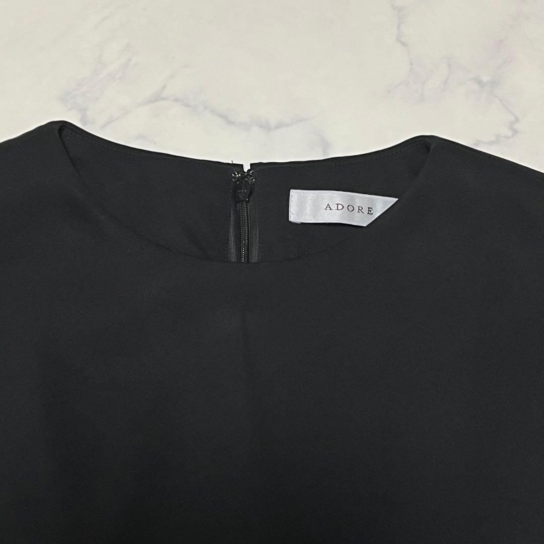 23SS✨️美品 ADORE アドーア ドライタッチWクロスワンピース 38