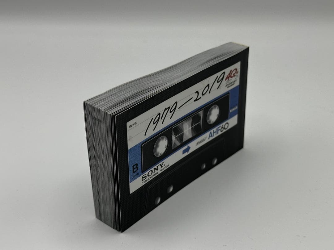 SONY AHF60 ウォークマン40周年記念　メモリアルブック