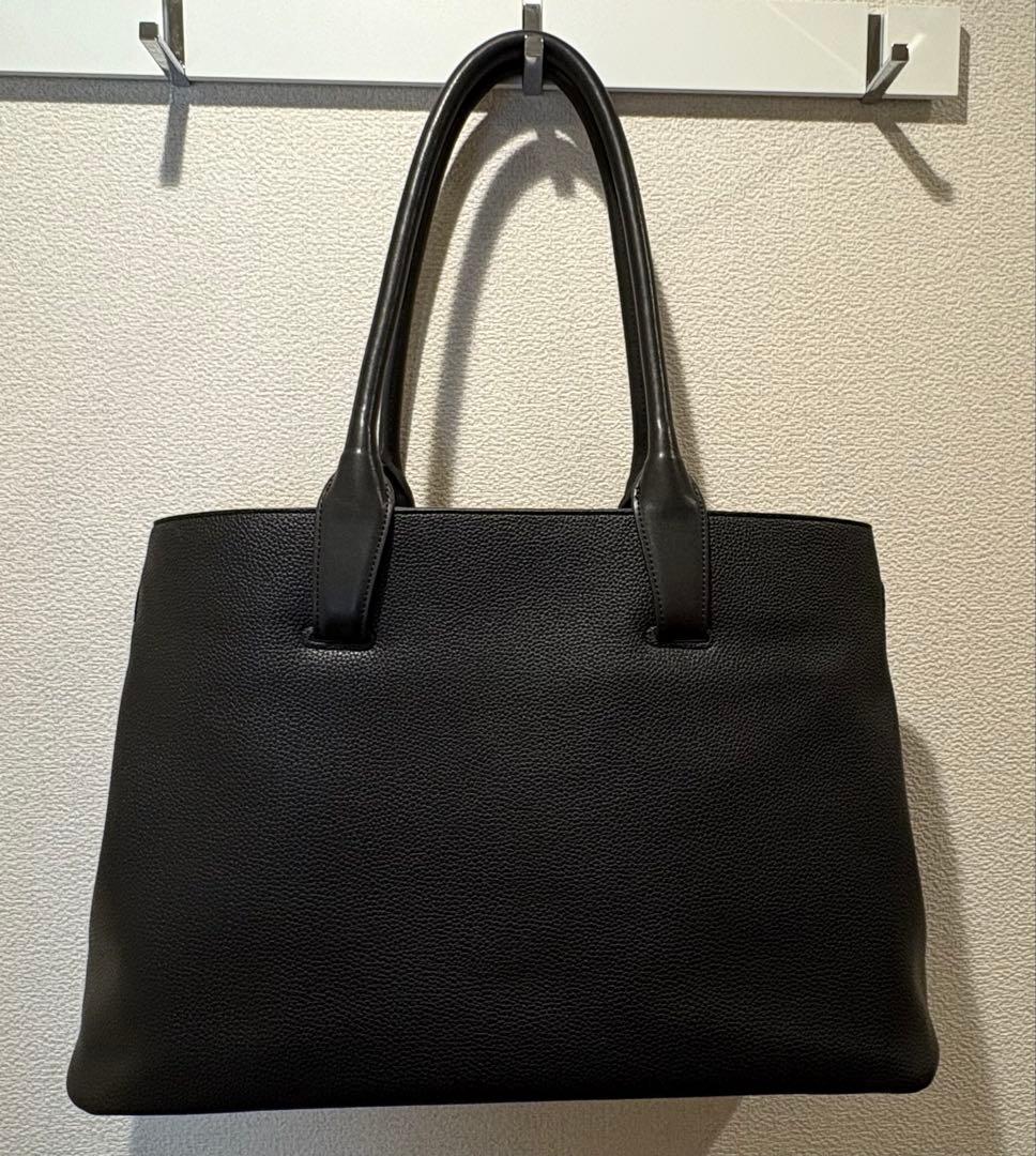 【美品】ビームスF別注L’Avenir / レザートート　黒