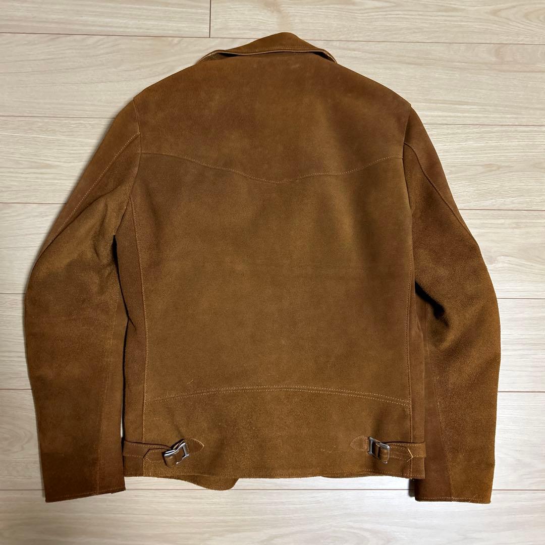 し*お様 定価143,000 COOTIE スウェードレザー ダブルライダースジ