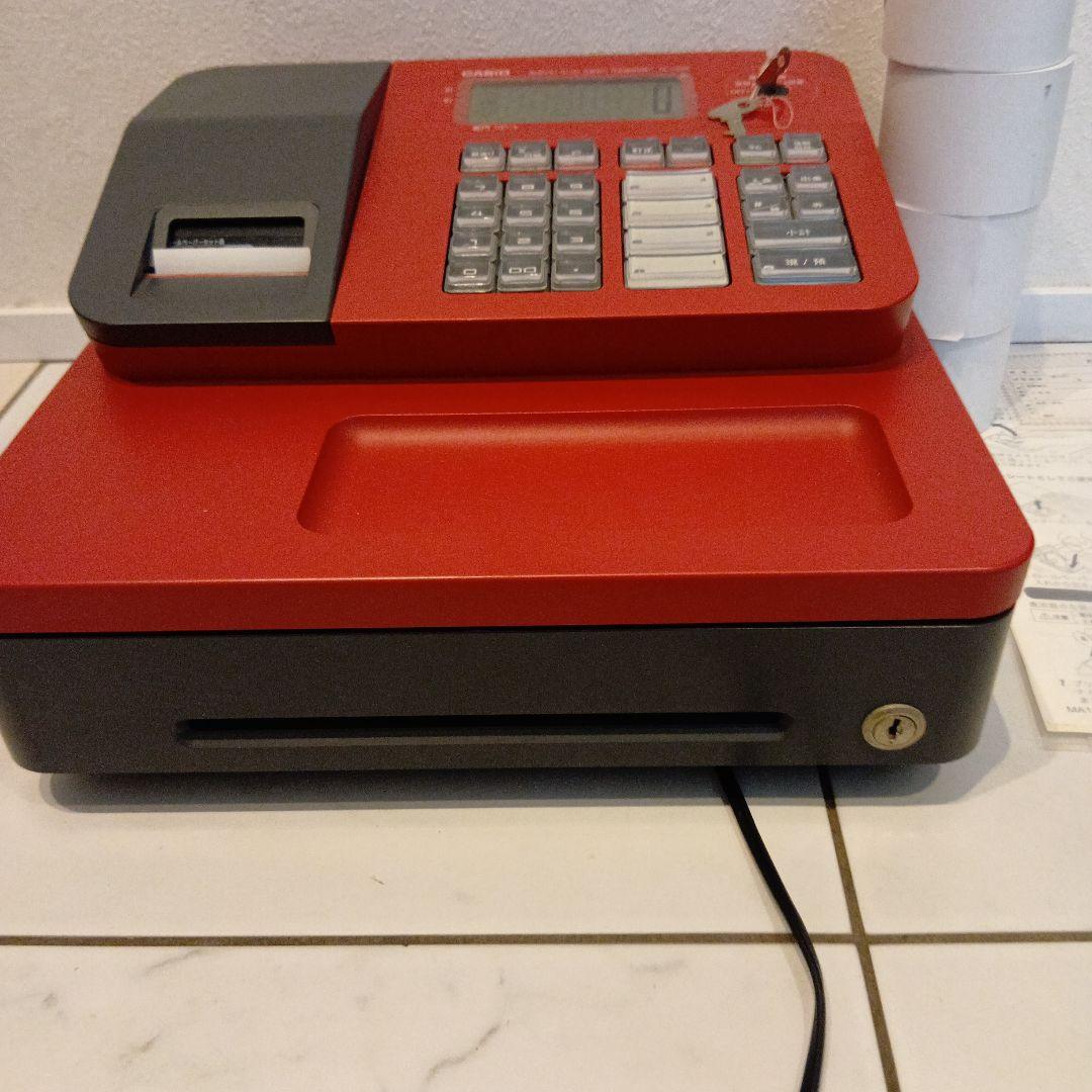 CASIO NL-100 電子レジスター レッド
