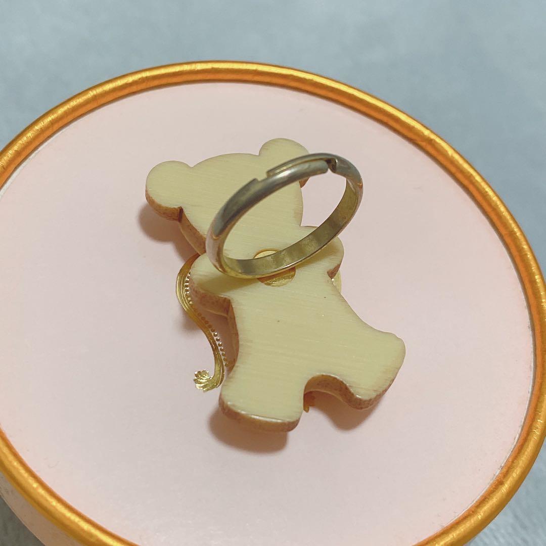 Sweet Creamジンジャーくまリング