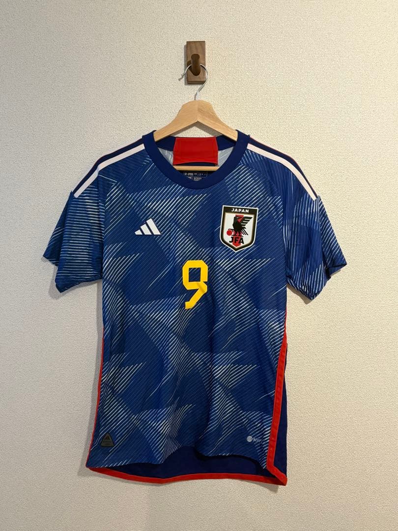 三笘薫 日本代表 2022 W杯 オーセンティック ユニフォーム Mサイズ 美品