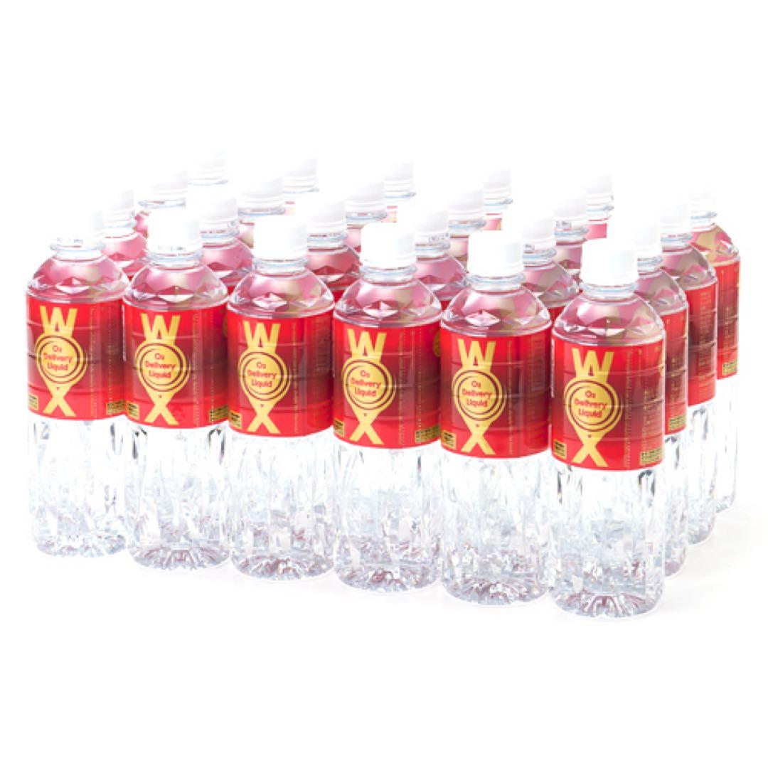 WOX 高濃度酸素補給水 500ml×24本送料込