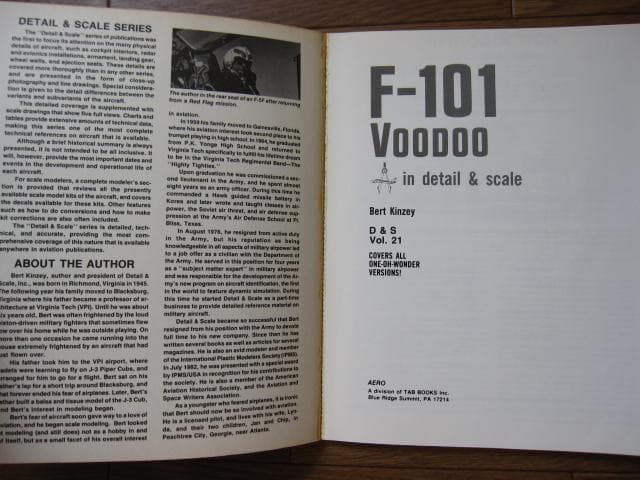 F-101 Voodoo in Detail and Scale　ヴードゥー