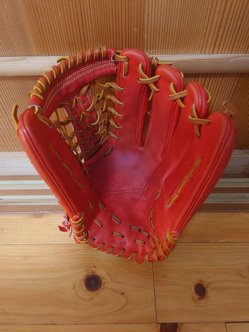バ*ー様 【美品】Wilson staff 軟式 グローブ 外野