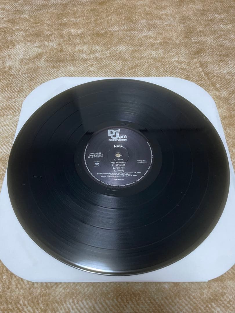 Nas Untitled レコード　12インチ　ヒップホップ
