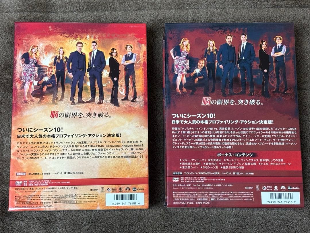 クリミナル・マインド/FBI vs.異常犯罪 シーズン10 コレクターズBOX