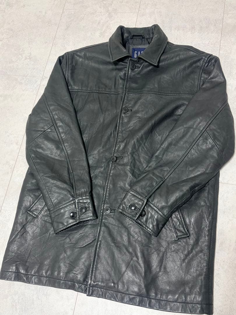 Y*A様 OLD GAP レザージャケット カーコート Mサイズ