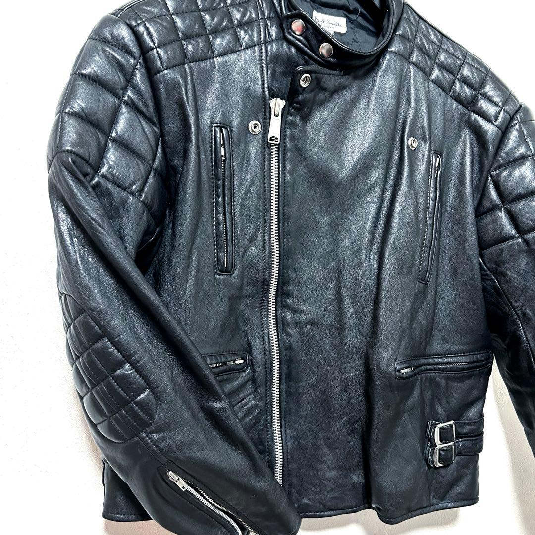 Paul Smith ポールスミス　レザーライダースジャケット