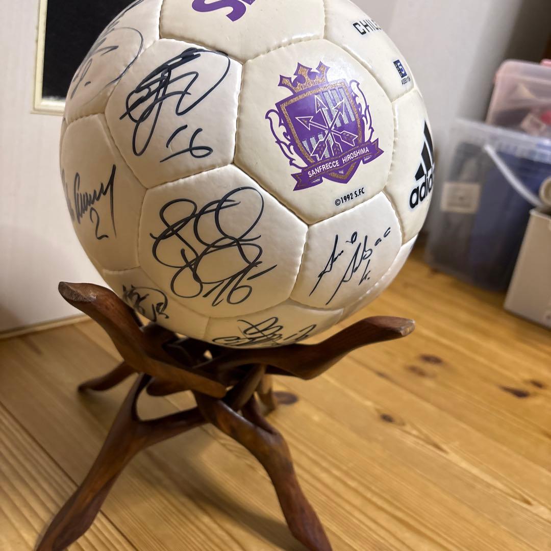 サンフレッチェ広島サイン入りサッカーボール
