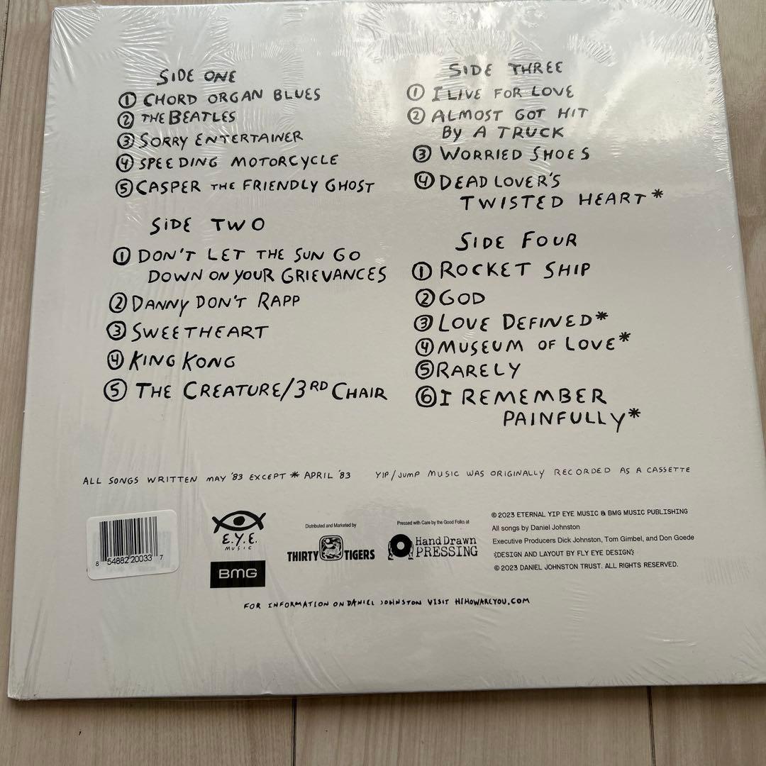 Yip Jump Music Daniel Johnston レコード