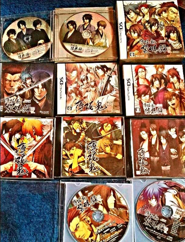 DS薄桜鬼3点＆ドラマCD7枚＆グッズ付