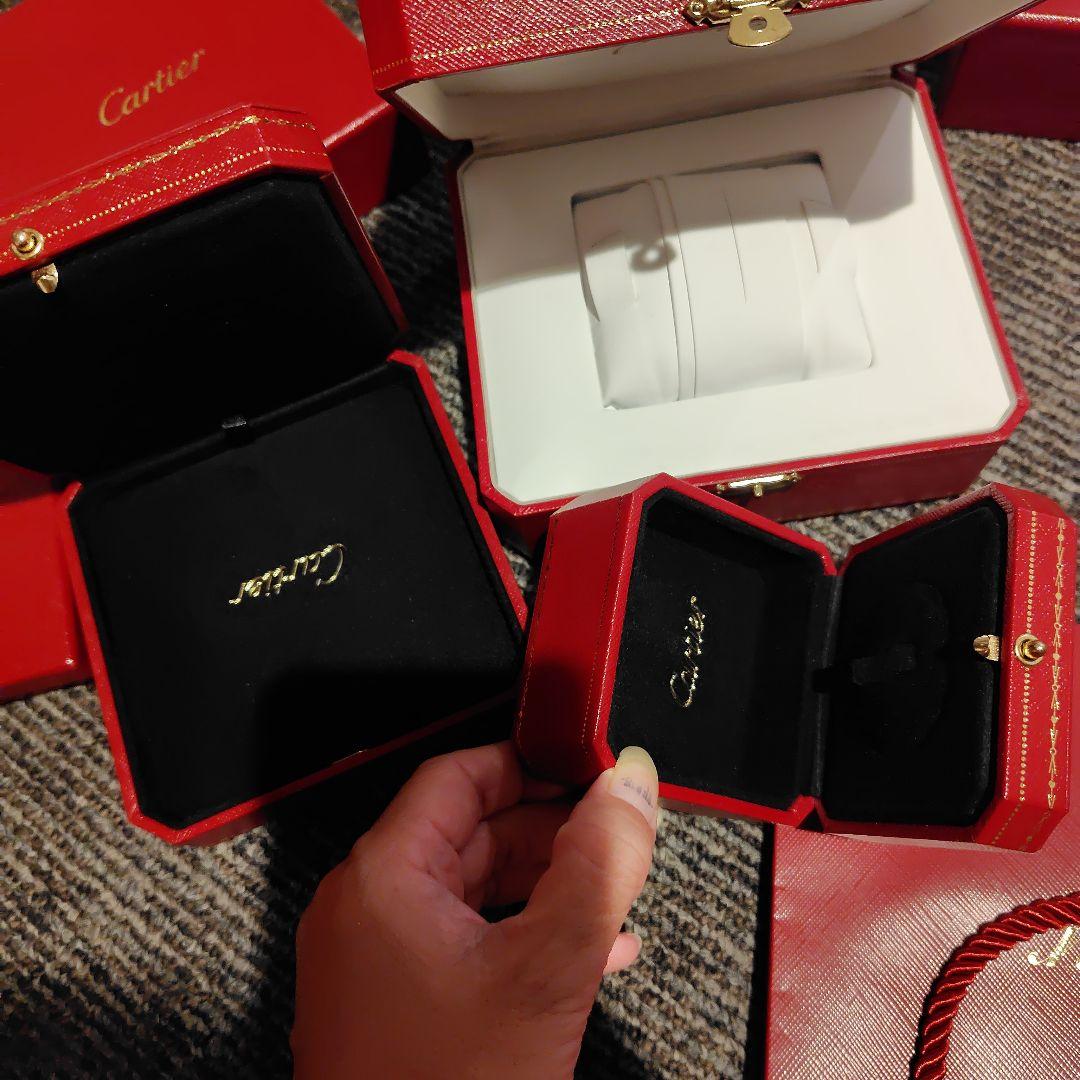 Cartier 赤3 箱&紙2袋