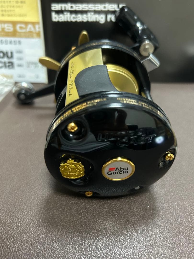 アブガルシア アンバサダー 6500C 箱 付属品付き 極上美品 ビンテージ