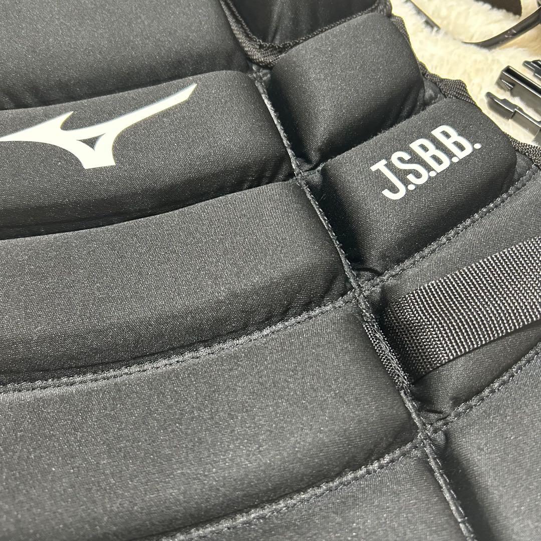 少年軟式野球　jsbb ミズノ　プロテクター　キャッチャーマスク