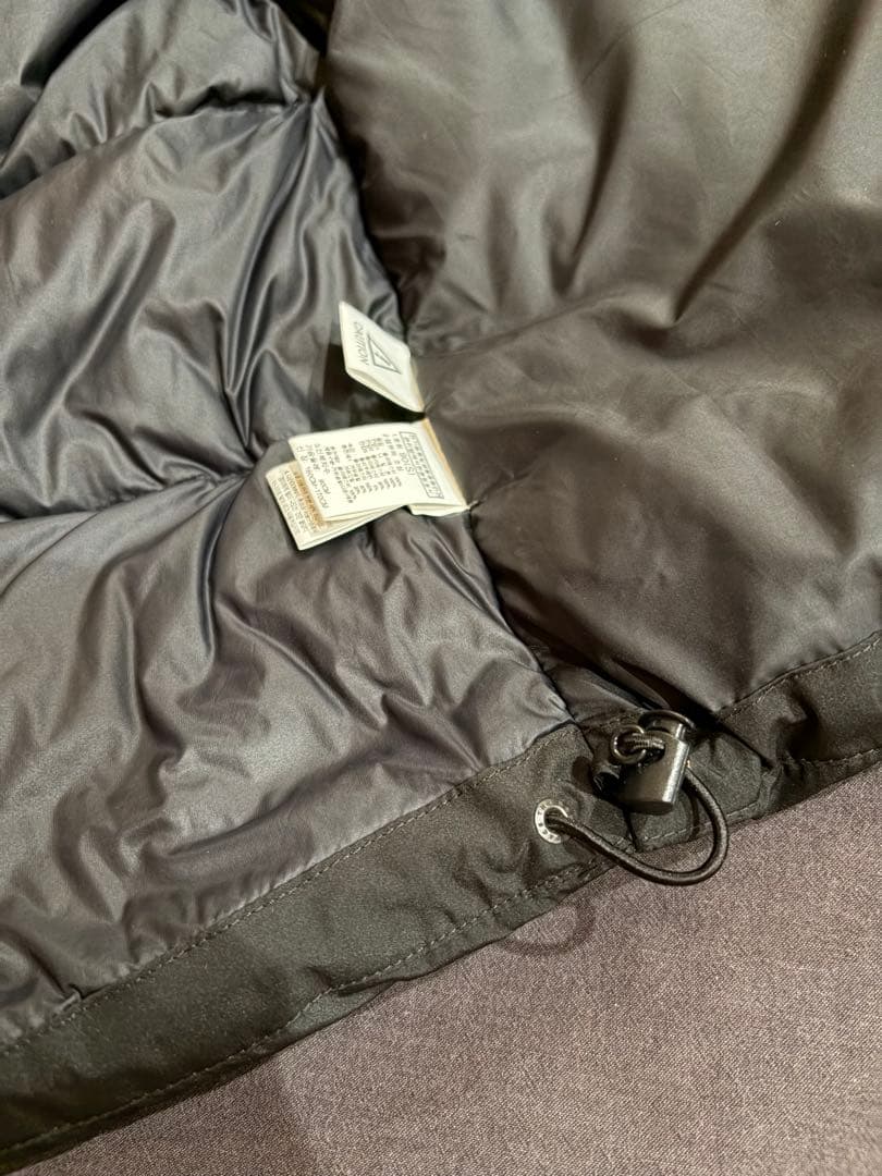 Rちゃん。　THE NORTH FACE ブラックダウンベスト Sサイズ