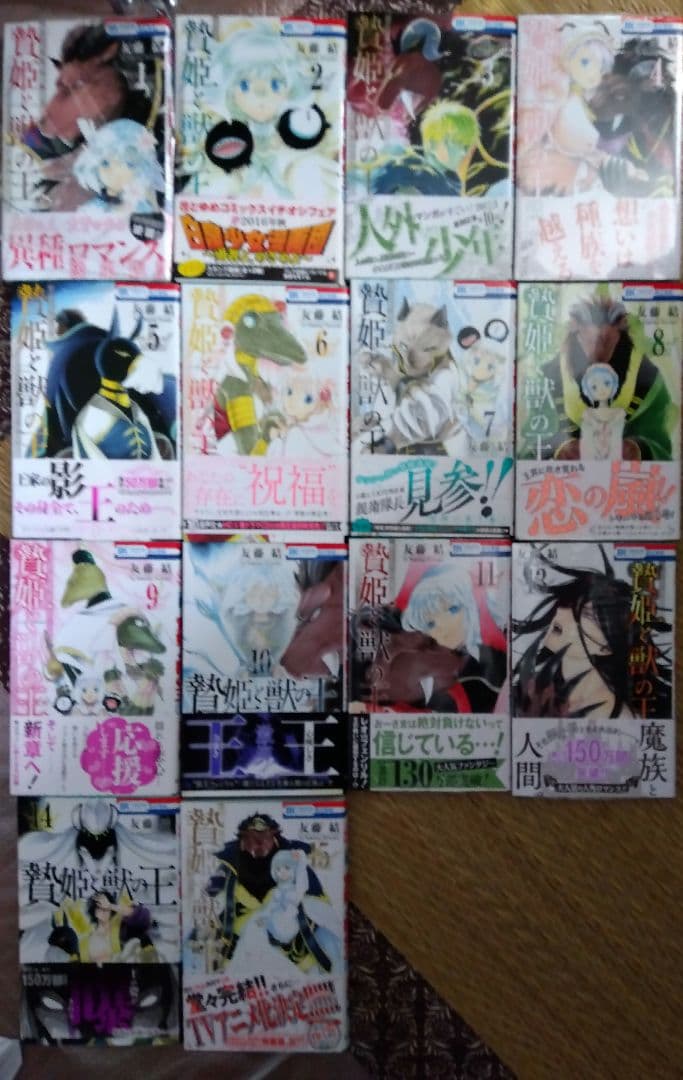 贄姫と獣の王 1ー15
