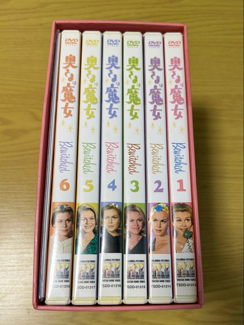 【動作未確認】奥さまは魔女 Be witched DVD vol.1〜6 +付録