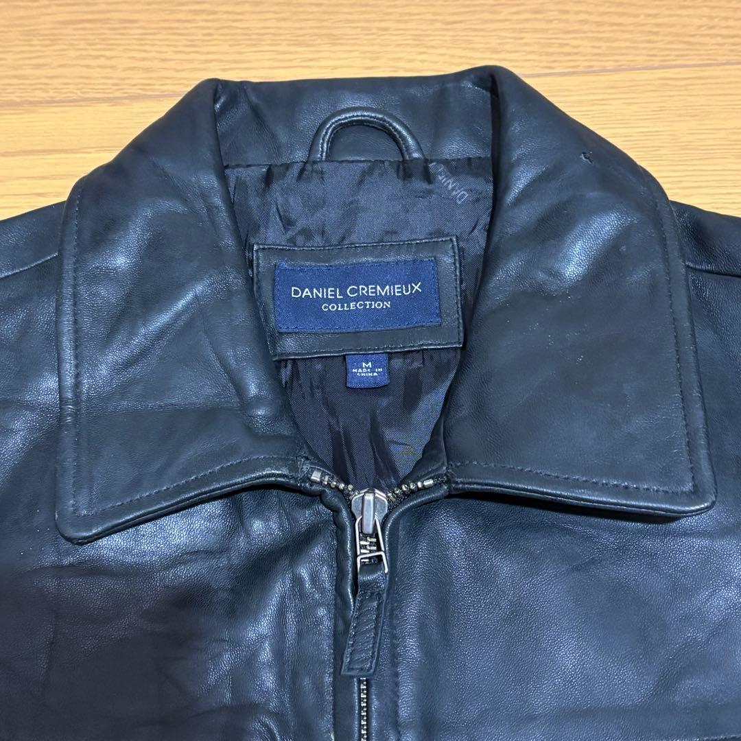DANIEL CREMEUX 黒 レザージャケット