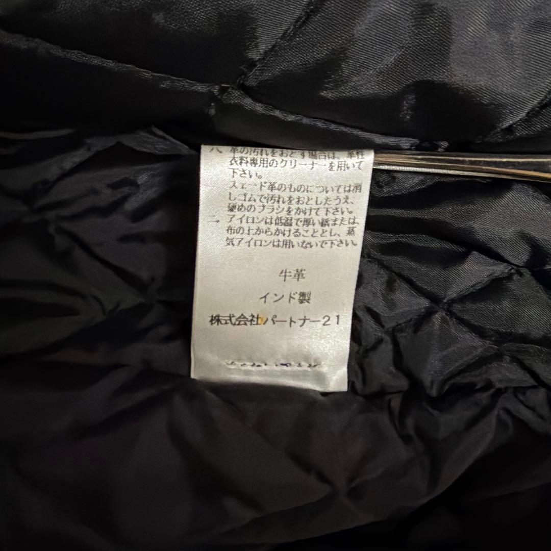 POLO JEANS レザー ライダース ジャケット サイズM RRL