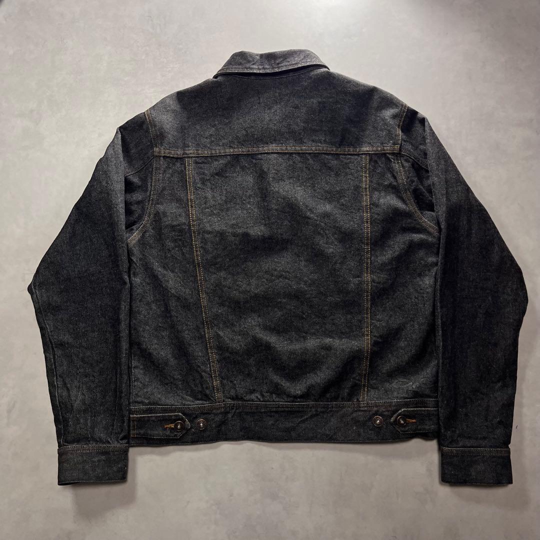 ◎90s FRESHJIVE EXCLUSIVES 先染ブラックデニムジャケット