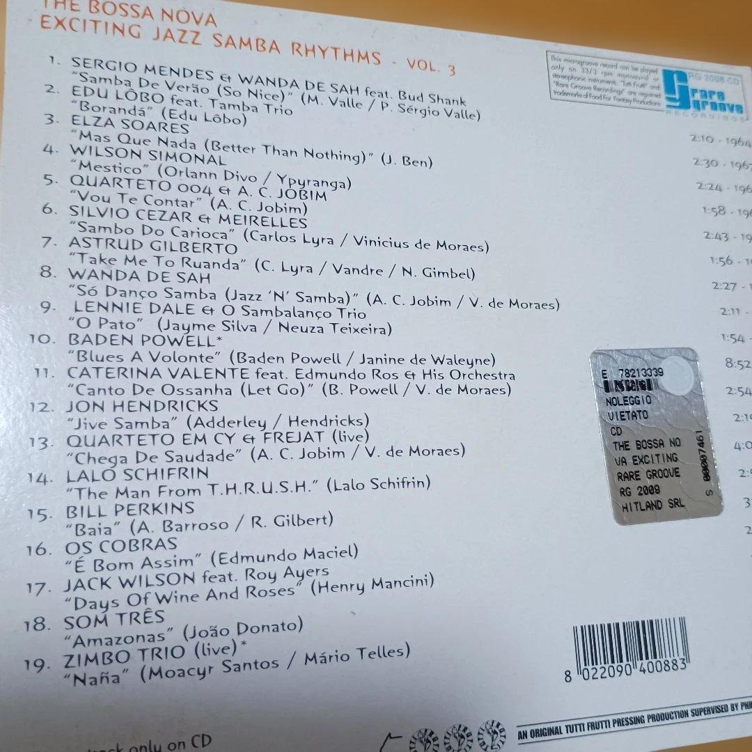 CD4枚　THE BOSSA NOVA EXCITING JAZZ SAMBA