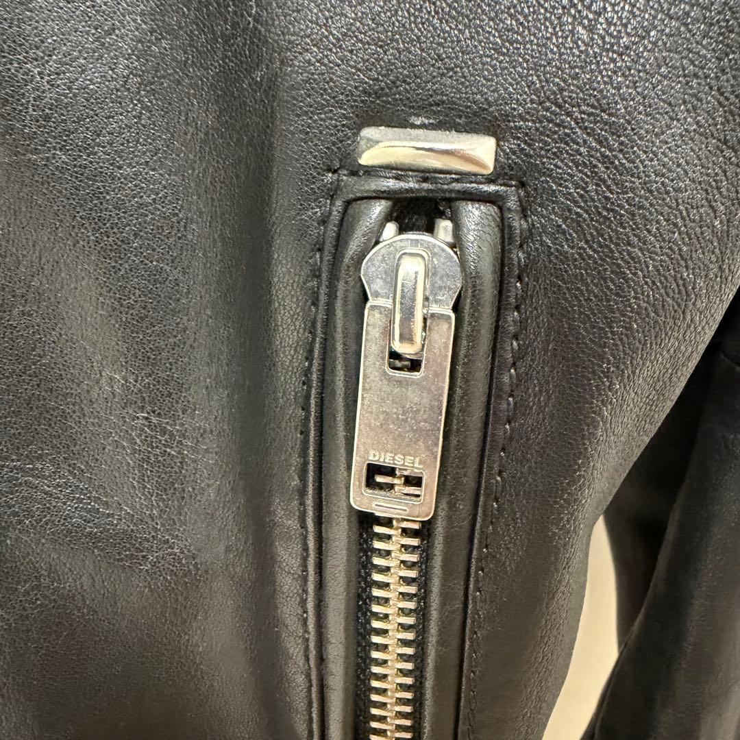 ディーゼル　DISEL レザー　ジャケット　Lサイズ