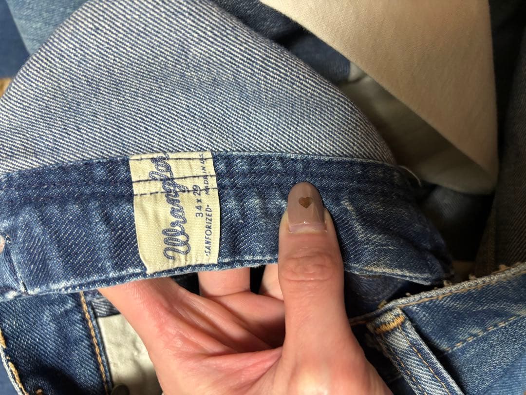 Wrangler ラングラーストレートデニム