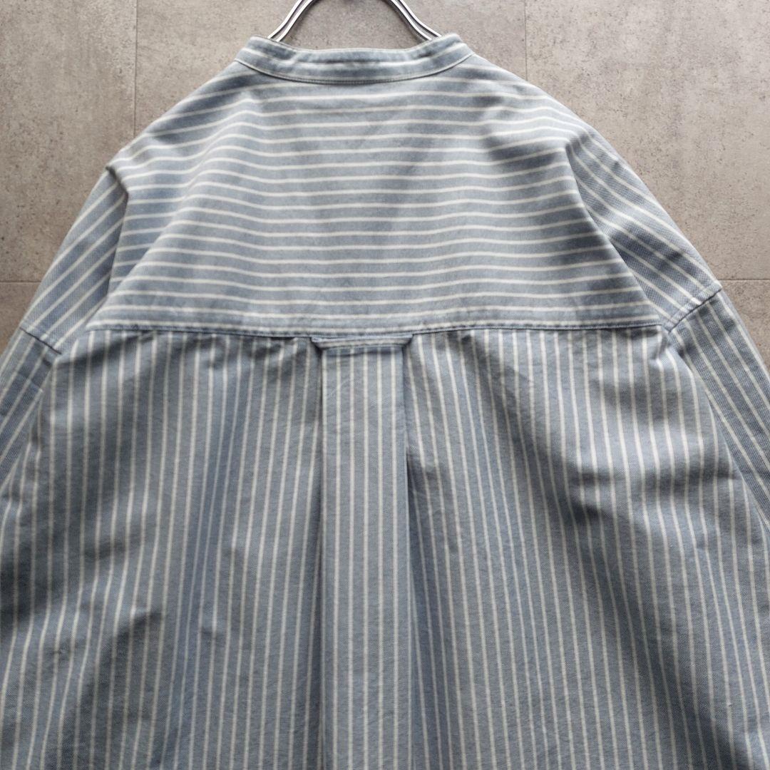 美品 JOURNAL STANDARD LUXE OXバンドカラーシャツ