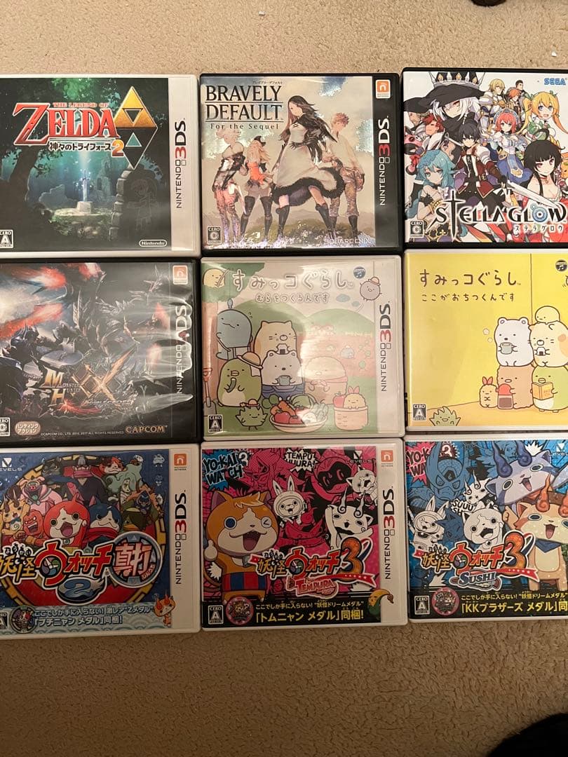 ニンテンドー3DS ゲームソフト 15本セット