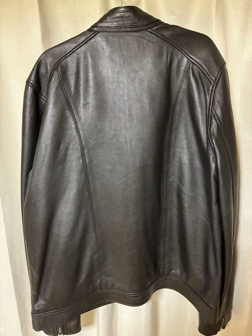 Lugger Leather ブラックレザーシングルライダース