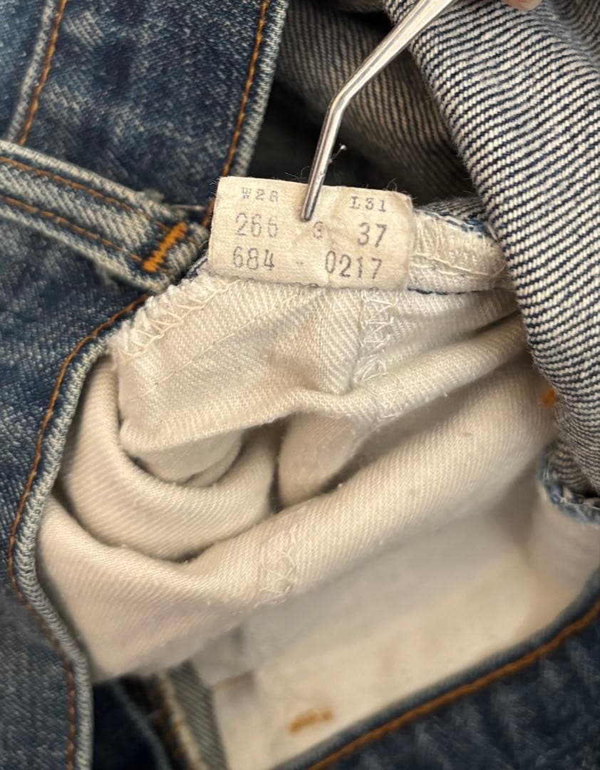 Levi's684 66後期　ベルボトム　80s