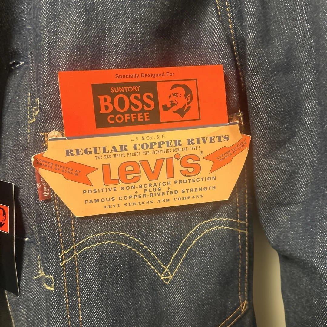 N*1様 Levi’s×BOSS COFFEEコラボデニムJKT 2003限定未