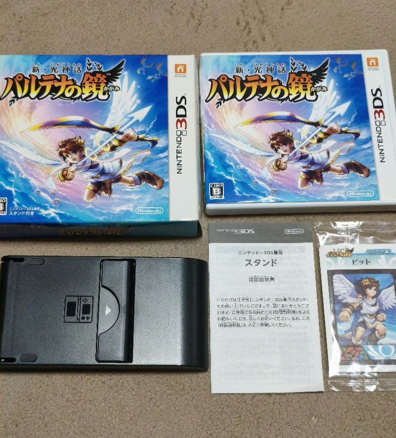 新・光神話 パルテナの鏡　スタンド付き　付属品完備