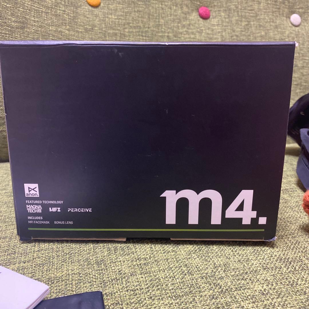 anon m4 ゴーグル　ボーナスレンズ　MFI スノーボード