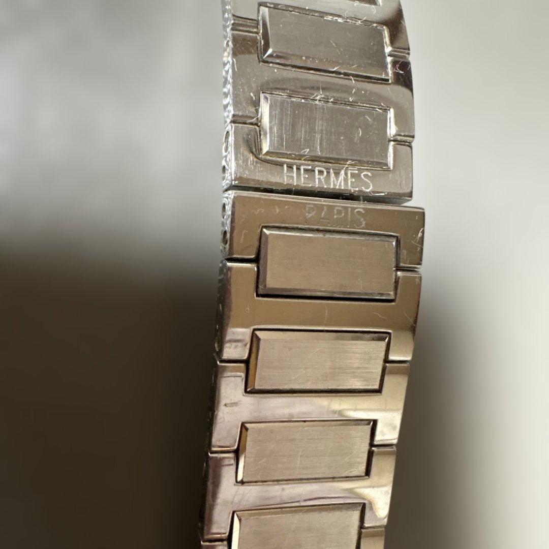 HERMES ステンレス　タンデム時計ベルト