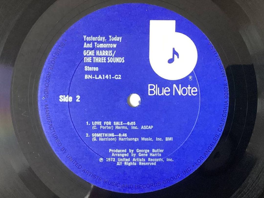 洋楽 GENE HARRIS Yesterday, Today & Tomorrow