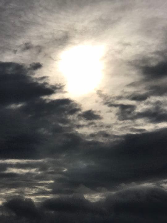 令和元年五月一日の初日の出の写真