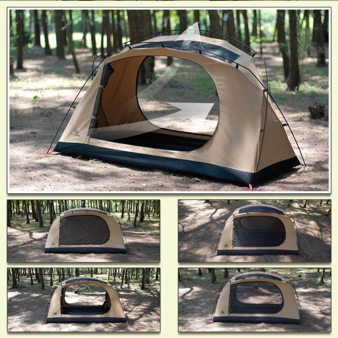 GOGlamping SKY EYE 自立式 テントTC　シートマット3点セット