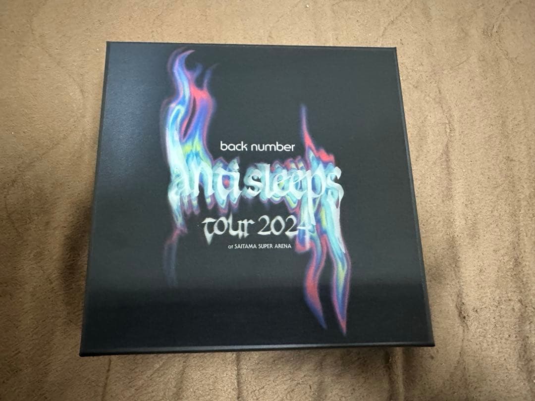 back number antisleepstour 2024初回限定盤