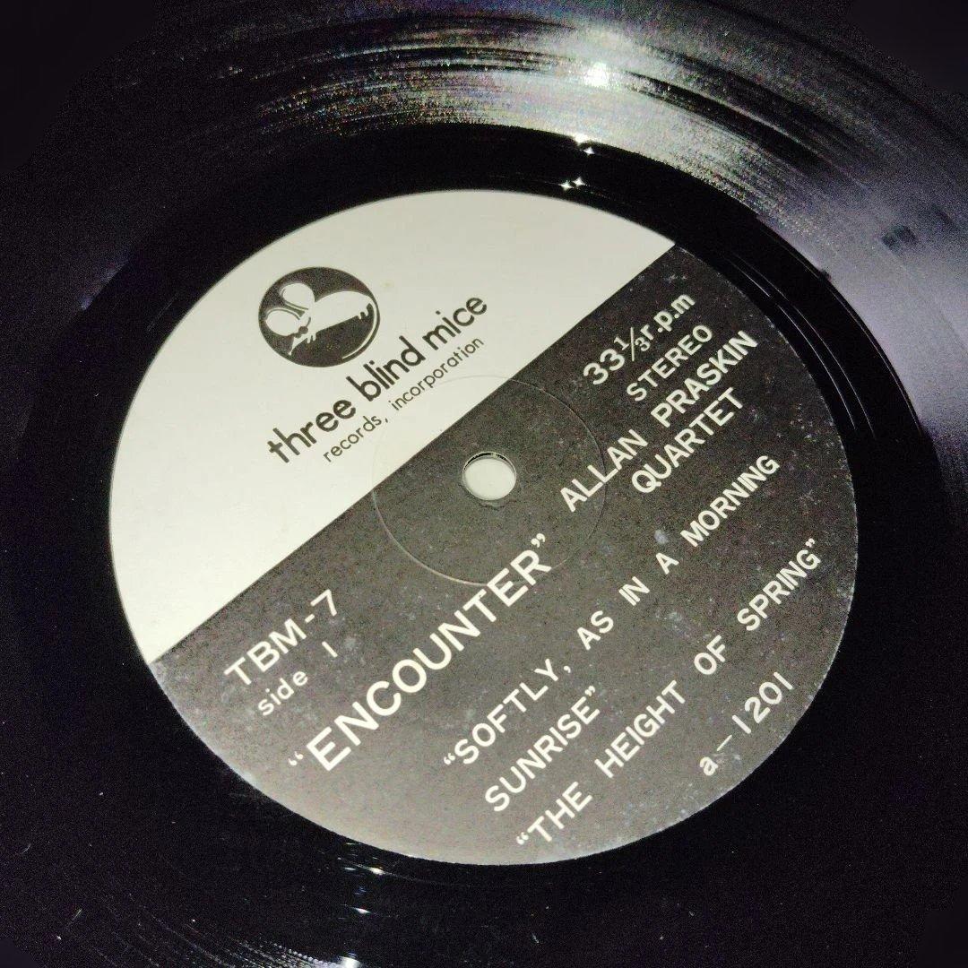 邦楽 Allan Praskin Quartet \"encounter\" TBM-7