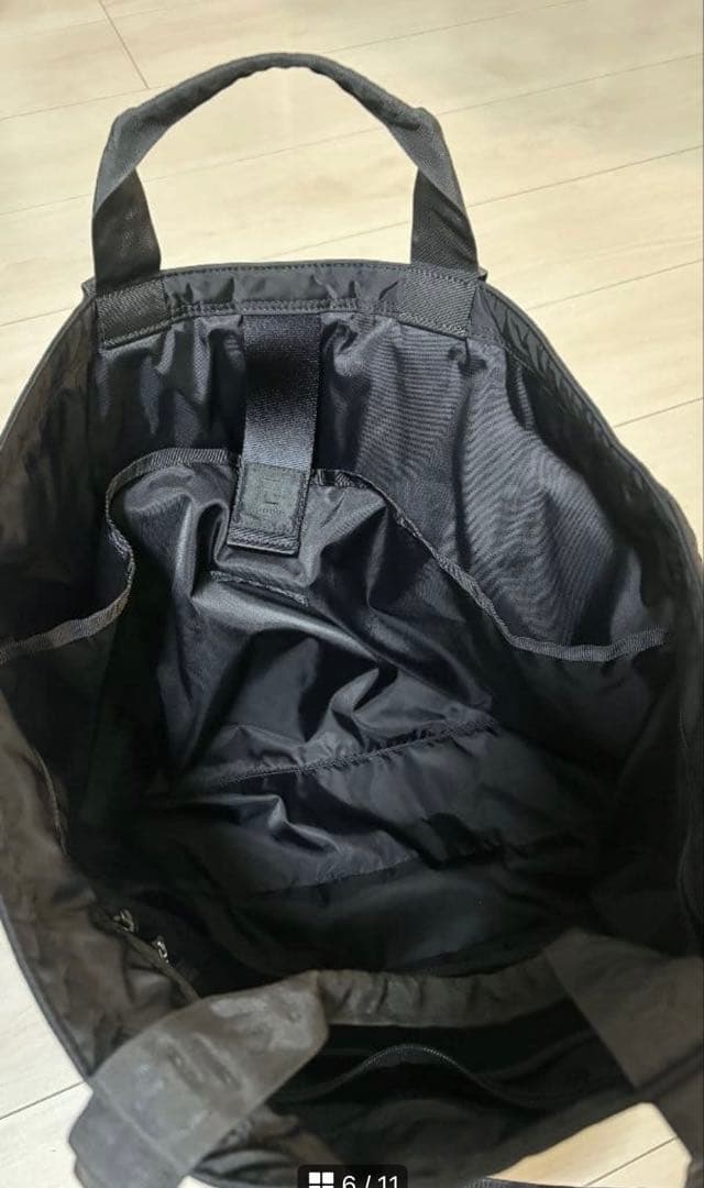 極美品　ラミダス × フラグメントBLACK BEAUTY TOTE Lトート