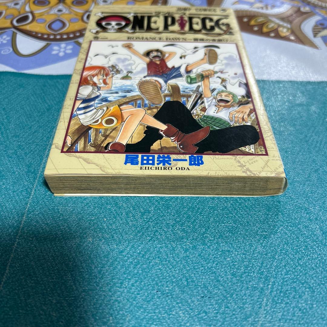 ワンピース 第1巻 初版本 コミックニュース付き ●中古品