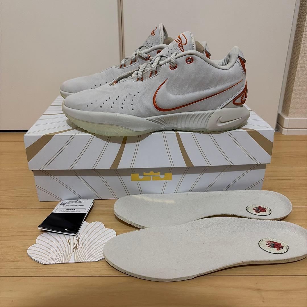【タイムセール！2／22まで】NIKE LEBRON XXI EP 27cm