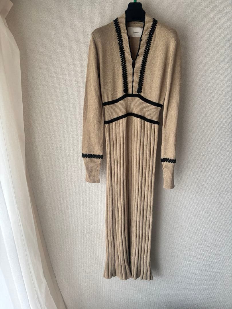 【冬服処分】todayful＊ blade piping knitdress