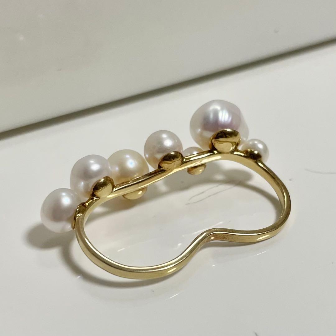 【新品未使用】STELLAR HOLLYWOOD バブルパールボリュームリング