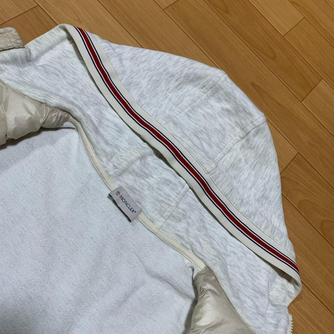 【大人気】モンクレール　ダウンベスト　グレー　XL 国内正規品　5P18